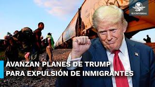 Trump avanza planes para expulsión masiva de inmigrantes