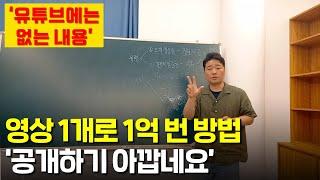 이렇게만 해도 매출 1억 정도는 우스워집니다 (마케팅 회사 대표의 폭로)