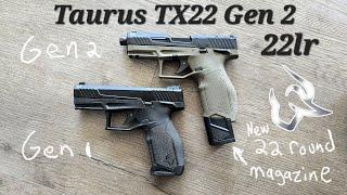 New (2024) Taurus TX 22 Gen 2   22 rounds of plinking fun!!