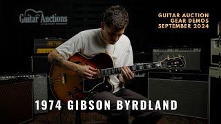 1974 Gibson Byrdland guitar | September 2024 Gear Demo | Guitar Auctions at GH