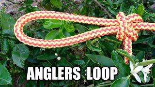 How to tie a Anglers loop knot|very easy#anglers loop knot,