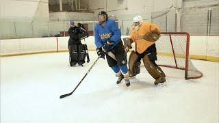 How to Clear skaters from your crease - Stick It To'Em