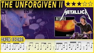 The Unforgiven II - Metallica | DRUM SCORE Sheet Music Play-Along | DRUMSCRIBE