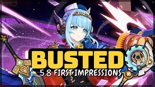 INEFFA POWERCREEP is RIDICULOUS! - GENSHIN IMPACT 5.8 First Impressions