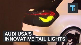 Audi USA​'s Innovative Tail Lights Are Mesmerizing