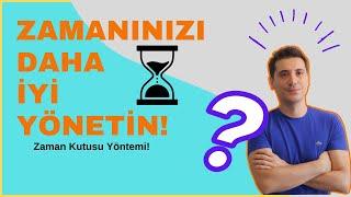 Zamanınızı Daha İyi Yönetim & Verimli Olun!