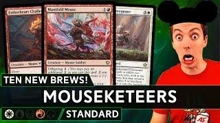  Ten New Brews! -  Squeak Squeak  -  Mouse Valiant Aggro - (Bloomburrow Standard)