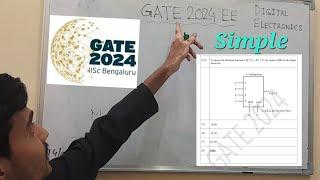 GATE Electrical Engineering (EE) 2024 Question No. 26 Digital Electronics detailed solution