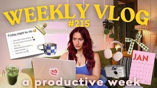 a productive week in my life  & some self care ‍️🫧 | WEEKLY VLOG #215
