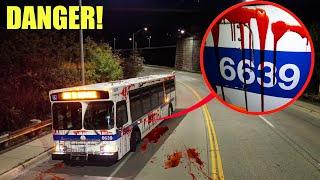 IF YOU SEE BLOOD ON A CITY BUS, CALL FOR HELP! (it’s not SAFE)