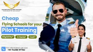 Cheap Flying Schools in India | Best Flying School In India | Golden Epaulettes Aviation