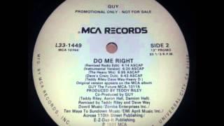 Guy - Do Me Right (Instrumental Version)
