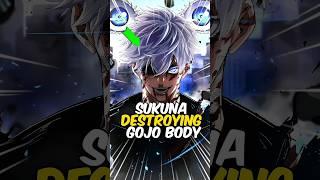 Sukuna Destroyed Gojo?  #shorts #jujutsukaisen #jjk #anime #gojo #sukuna #viral #trending #fyp