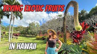 Discover Exotic Fruit in Hawaii