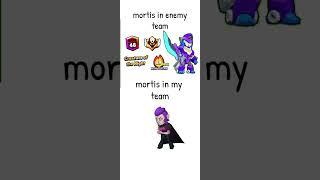 mortis in my team be like  #brawlstars #mortistrickshots #mortis #brawlball #shorts #viral