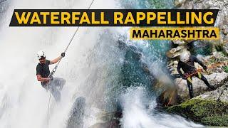 Waterfall Rappelling in Maharashtra | Diksal Waterfall | Karjat 2024