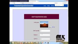 Application-Automatic Question Paper Generation System-MyProjectBazaar