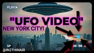  WILD "UFO" Sighting! Over NEW YORK CITY! Broad DAYLIGHT!