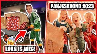 LUAN iS WEG OP PAKJESAVOND 2023!  KOM DiT WEL GOED? | Bellinga Sinterklaas Vlog