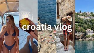 croatia vlog | sailing round hvar, split, dubrovnik and mljet on a boat with my girls 