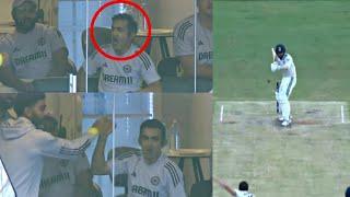 Virat Kohli, Gambhir , Rohit's  crazy reaction when Akashdeep Hit 4 and India avoided follow ON