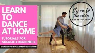 FLY ME TO THE MOON - FRANK SINATRA | WEDDING FIRST DANCE CHOREOGRAPHY BEGINNER-FRIENDLY & FUN