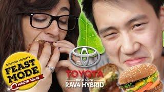 Veggie Burger Telephone • Feast Mode Hunger Squad  // Sponsored By Toyota Rav4 Hybrid