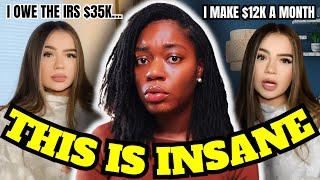 $65,000 IN DEBT AT 25: Owes IRS Money & Now She's Viral on TikTok!