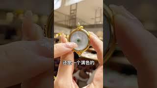 你看过会转的平安扣吗？看了会“时来运转、风生水起”，还不来看看？ #翡翠 #平安扣