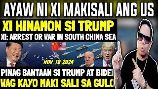 CHINA NAYAYABANGAN KAY TRUMP! AYAW NG CHINA MAKISALI ANG US SA ISSUE SA WPS REACTION AND COMMENT