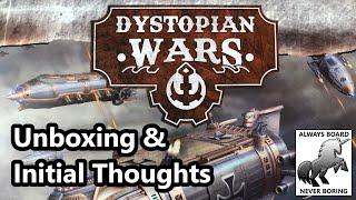 Dystopian Wars: Sturginium Skies 2-Player Starter Set - Unboxing & Initial Review | Sponsored