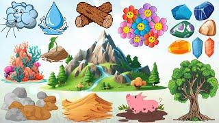 Natural Substances Names | Nature Vocabulary