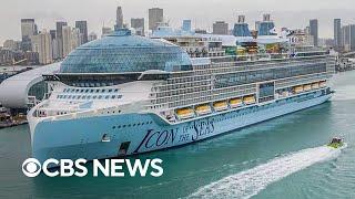 On board the world's largest cruise ship, the Icon of the Seas