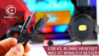 USB vs. Klinke - Was ist besser für Gaming Headsets? |  Lioncast LX55 VS. LX55 USB VS. LX60