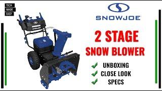 SNOW JOE 2 STAGE SNOW BLOWER