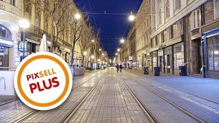 Zagreb: grad duhova u predvečerje | PIXSELL PLUS