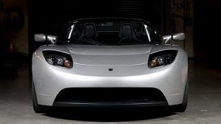 How Tesla Roadster electric car works in snow... by vibesElon