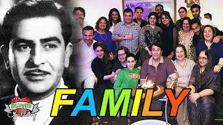 Raj Kapoor Family With Parents, Wife, Son, Daughter, Brother, Sister and Grandchildren