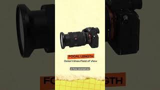 Focal Length explained! #camera #filmmaking #filmmaker #creator #filmschool