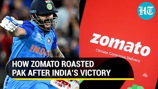 Zomato roasts Pak after India's epic T20 World Cup victory; 'Mithai lengai ya aansu...?'