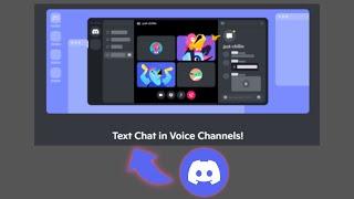 New Leaked TEXT IN VOICE Server Settings Discord EXPERIMENT!