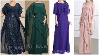 Elegant Mother of the Bride and Groom dresses// wedding guest outfit ideas