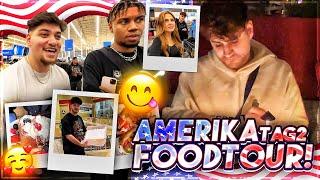 WIR TESTEN DAS ESSEN IN AMERIKA Mit Melina, Sidney, Eldos, Rohat & MustiAmerikavlog Tag 2