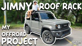 [VLOG] Started my Jimny off-road project ! I added a roof rack to my Suzuki Jimny !