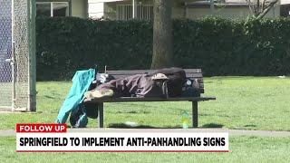 Springfield to implement anti-panhandling signs