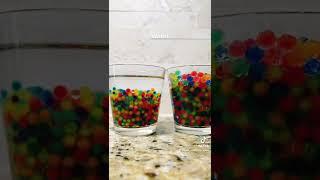 Orbeez cold and hot water