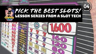 Picking winning Slot Machines!  Lessons from a Tech Episode 4: The Paytable.