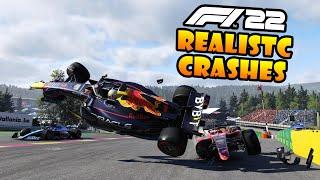 F1 REALISTIC CRASHES