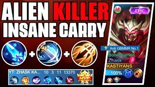 SUPER SPEED & SLOW BEST ITEM TERSAKIT CARRY SOLO RANKED ZHASK REVAMP 2022 GAMEPLAY BUILD TOP GLOBAL