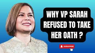 VP SARAH REFUSED TO TAKE HER OATH IN THE LEGISLATIVE INQUIRY. WHAT IS THE RULE? ATTY. BUENO'S VIEW.